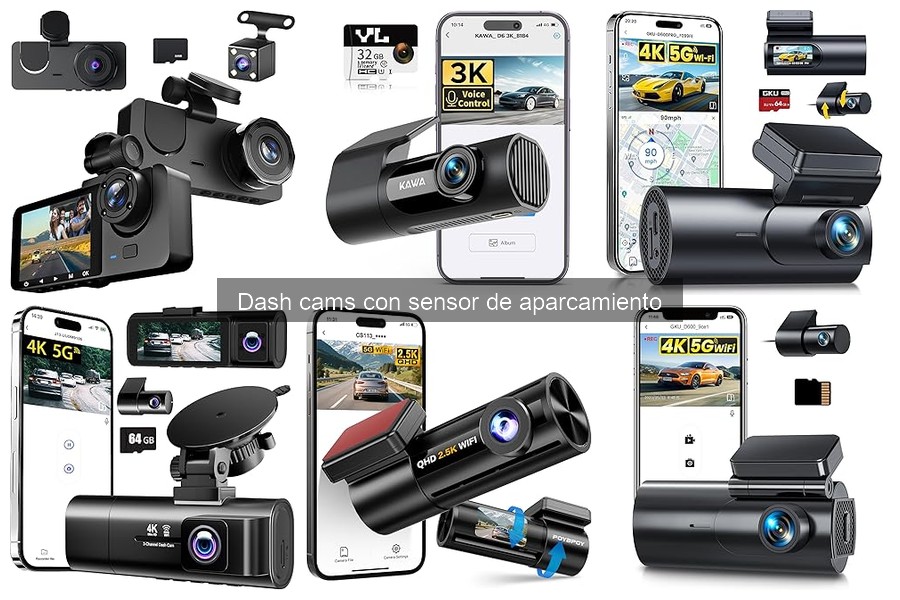 Errores comunes al usar dash cams con sensor de aparcamiento
