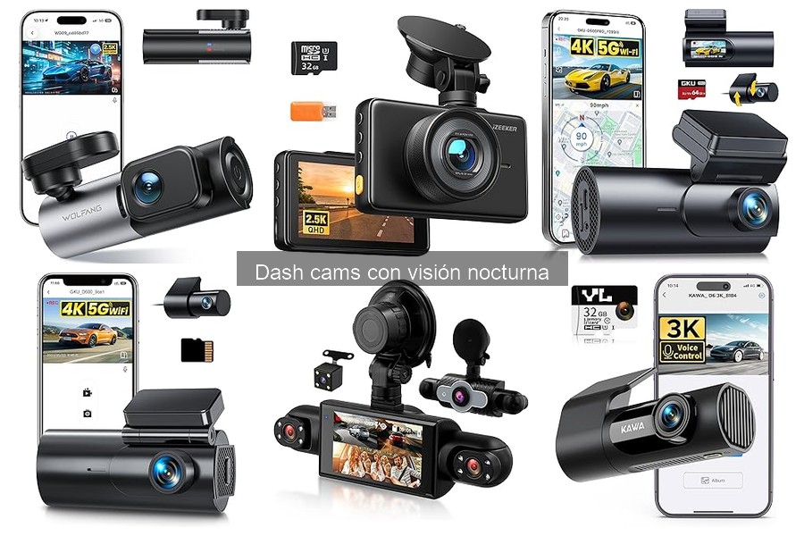 Errores comunes al usar dash cams con visión nocturna