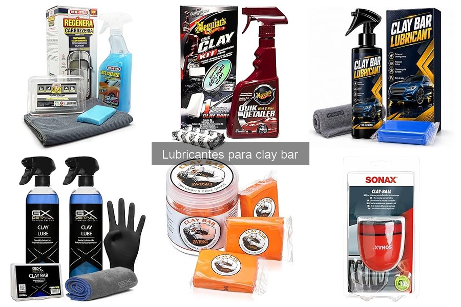 ¿Es necesario el lubricante para clay bar en detailing?