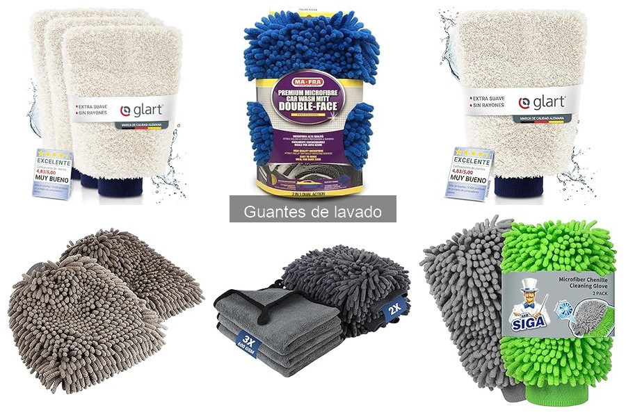 Guantes de lavado para coches: Definición y función