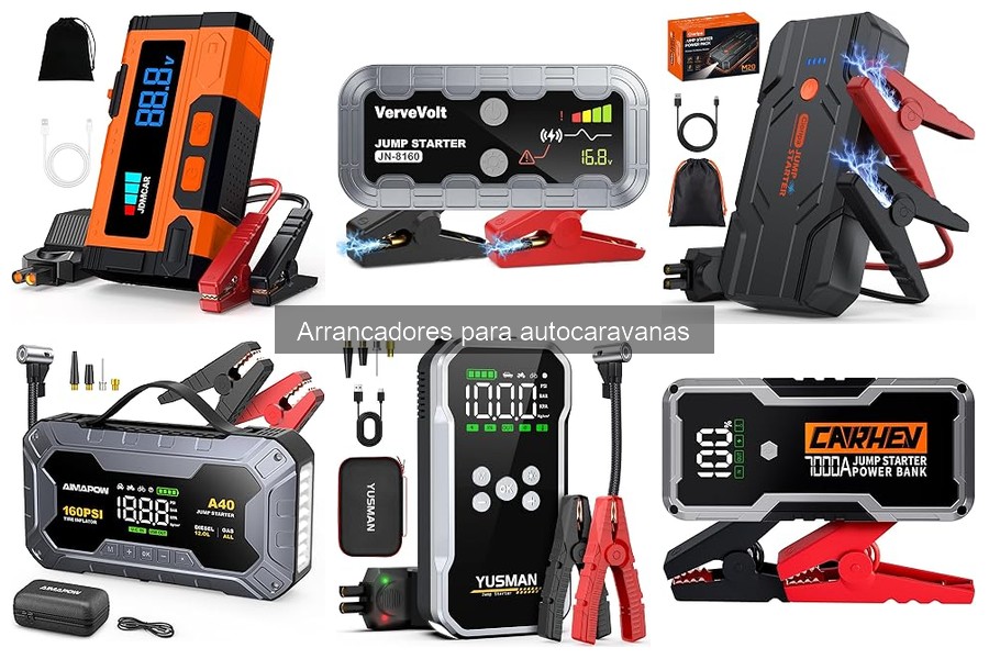 Guía de compra de arrancadores para autocaravanas
