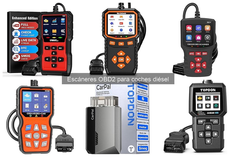 Guía de compra de escáneres OBD2 para coches diésel