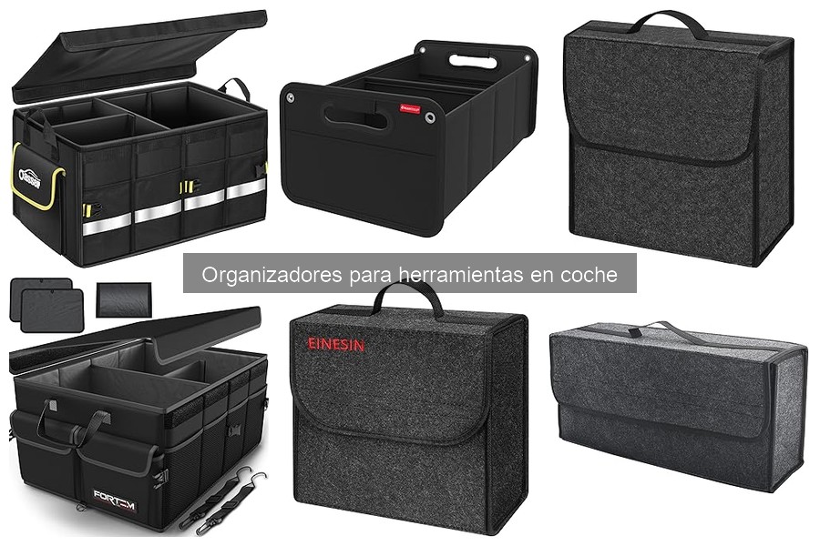 Guía de compra de organizadores para herramientas en coche