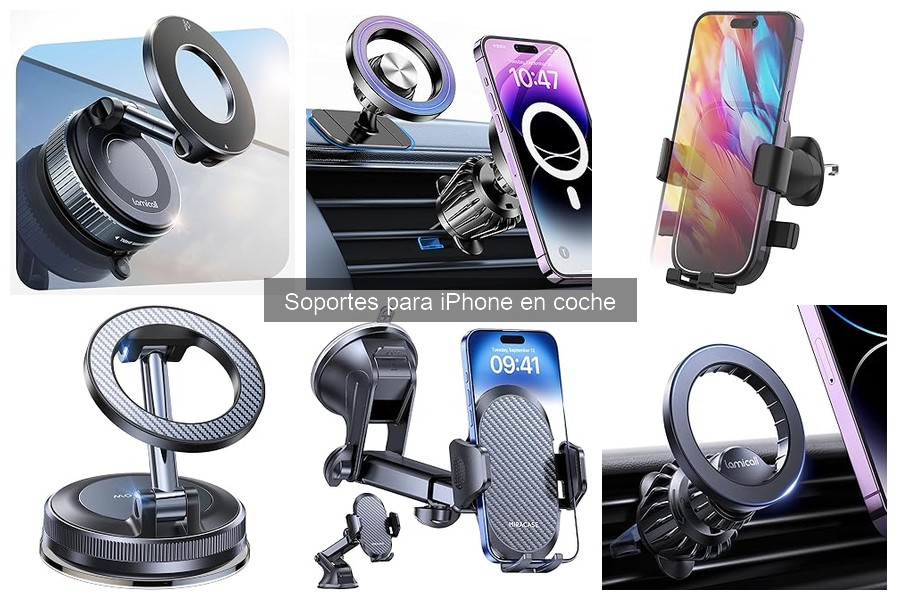 Guía de compra de soportes para iPhone en coche