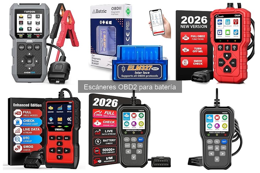 Guía de Compra: Escáneres OBD2 para Batería
