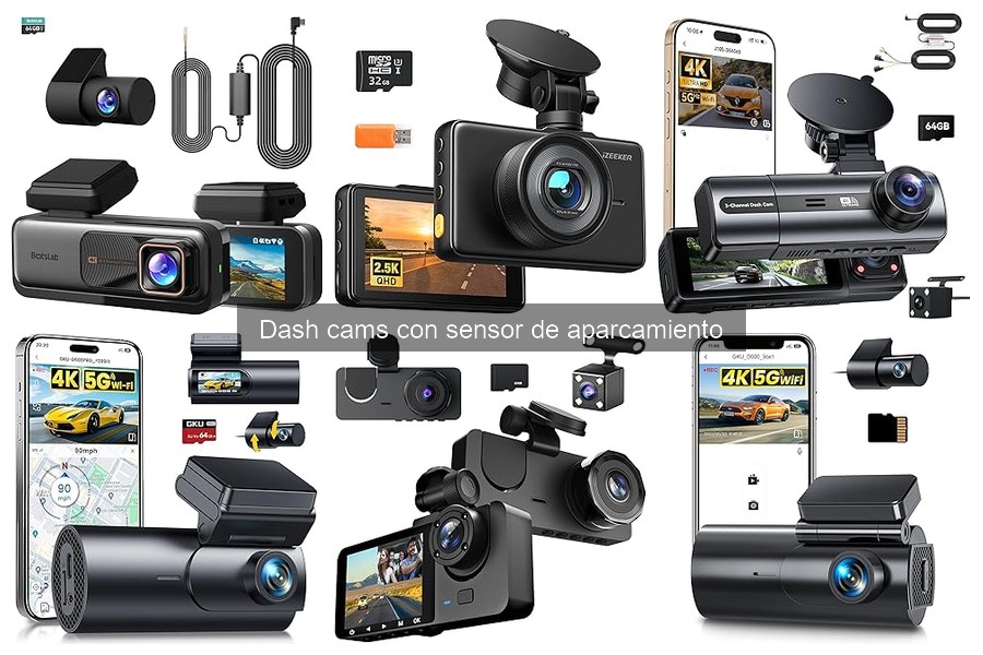Guía de Instalación de Dash Cams con Sensor de Aparcamiento