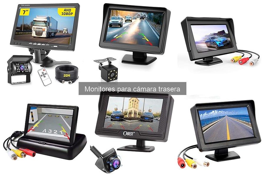 Guía de Instalación de Monitores para Cámara Trasera