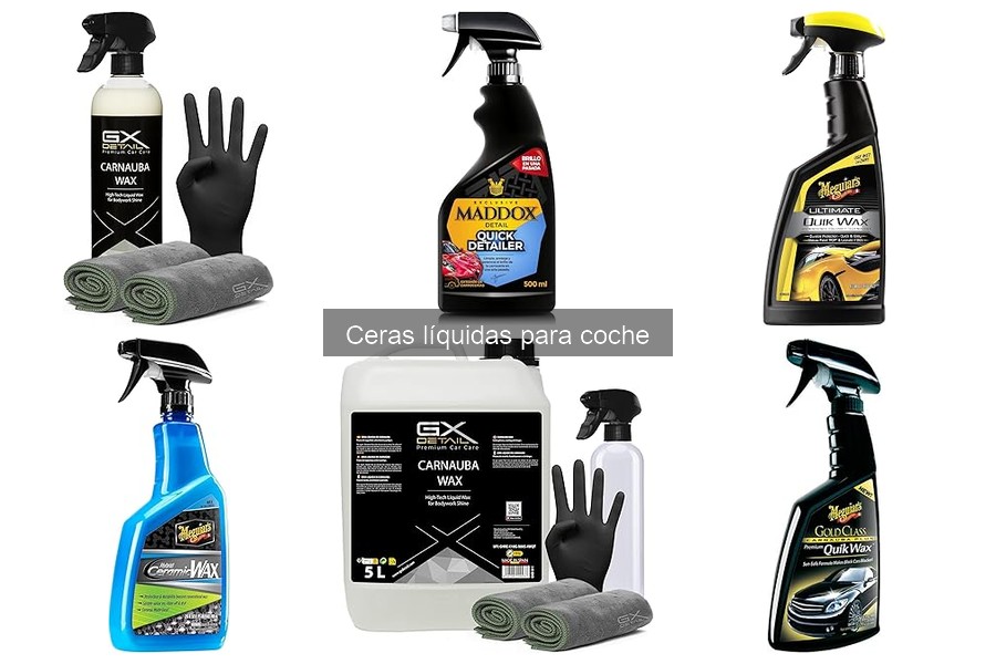 Guía para aplicar cera líquida en tu coche fácilmente