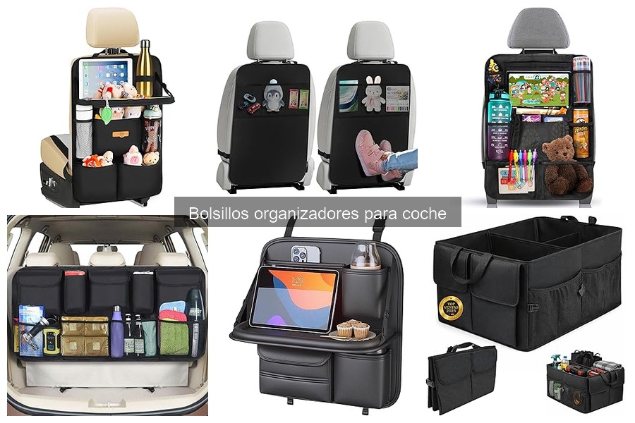 Guía para elegir el mejor bolsillo organizador para coche