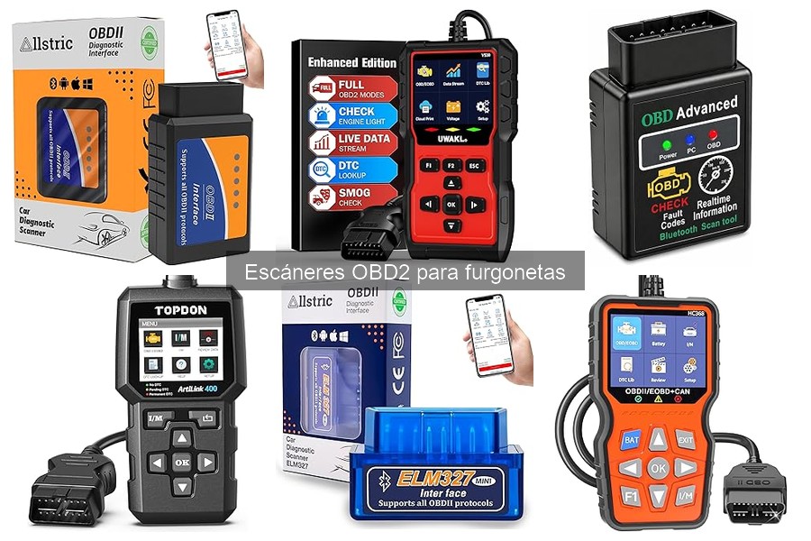 Guía para elegir el mejor escáner OBD2 para furgonetas