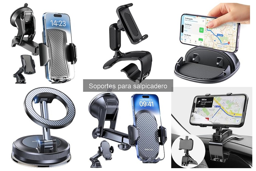 Guía para elegir el soporte de salpicadero ideal para tu dispositivo