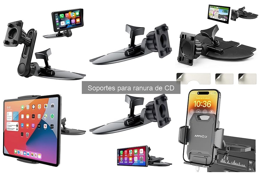 Instrucciones para Instalar un Soporte de Ranura de CD