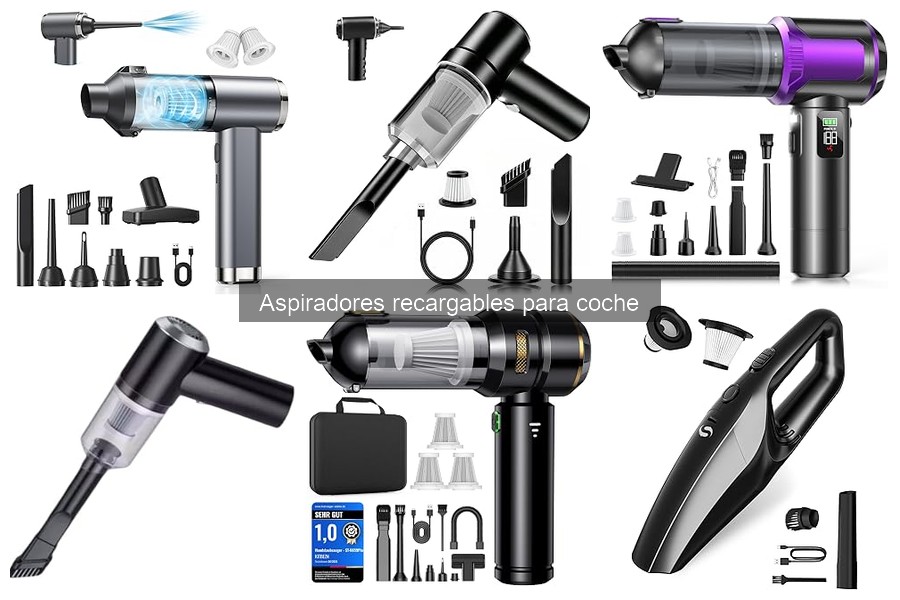 Las mejores marcas de aspiradores recargables para coche
