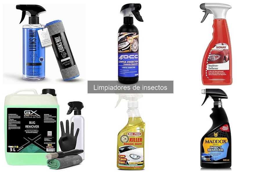 ¿Los limpiadores de insectos dañan la pintura del coche?
