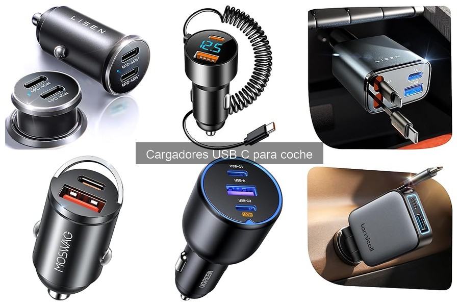 Mejor Cargador USB C para Coche: Comparativa 2023