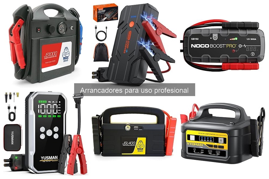 Mejores accesorios para optimizar tu arrancador profesional
