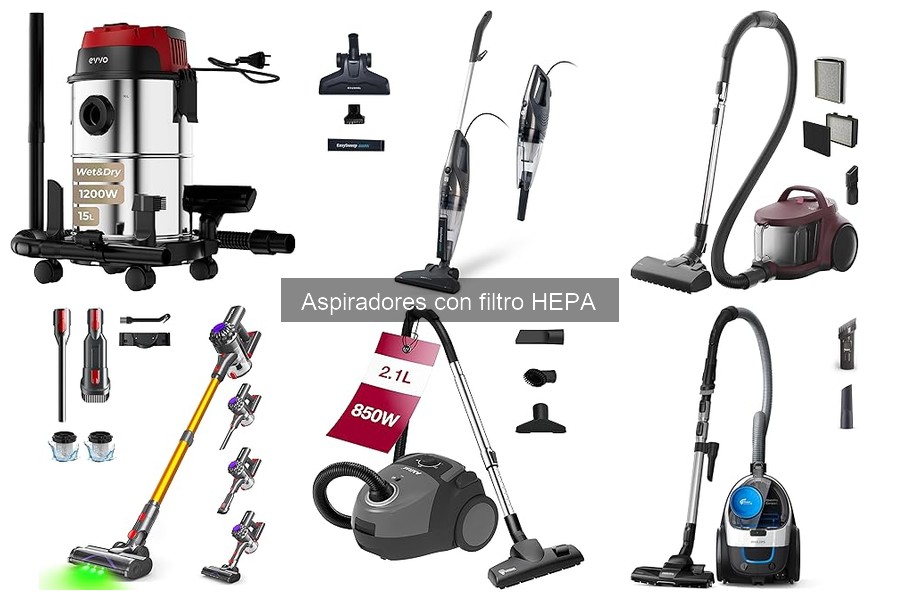 Mejores aspiradores con filtro HEPA para alérgicos