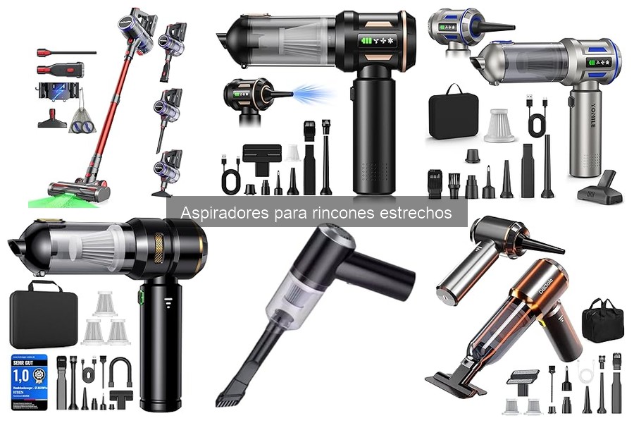 Mejores aspiradores para rincones estrechos en 2023