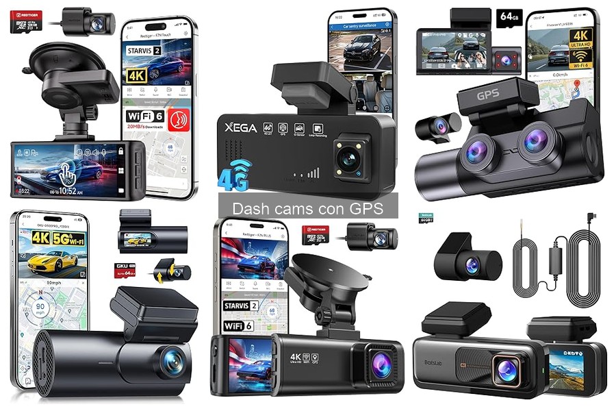 Mejores Dash Cams con GPS para Conductores Profesionales