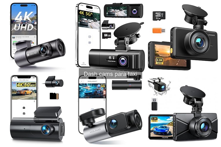 Mejores Dash Cams para Taxistas en 2023 | Comparativa