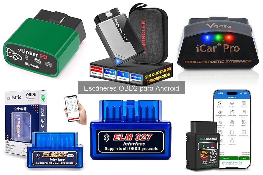 Mejores escáneres OBD2 para Android en 2023: Comparativa
