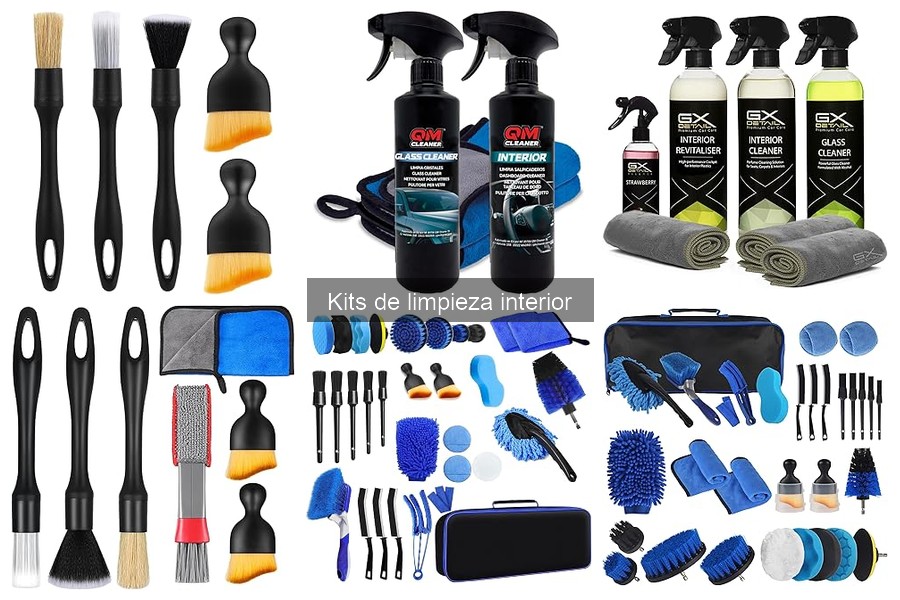 Mejores Kits de Limpieza Interior para Tu Coche 2023