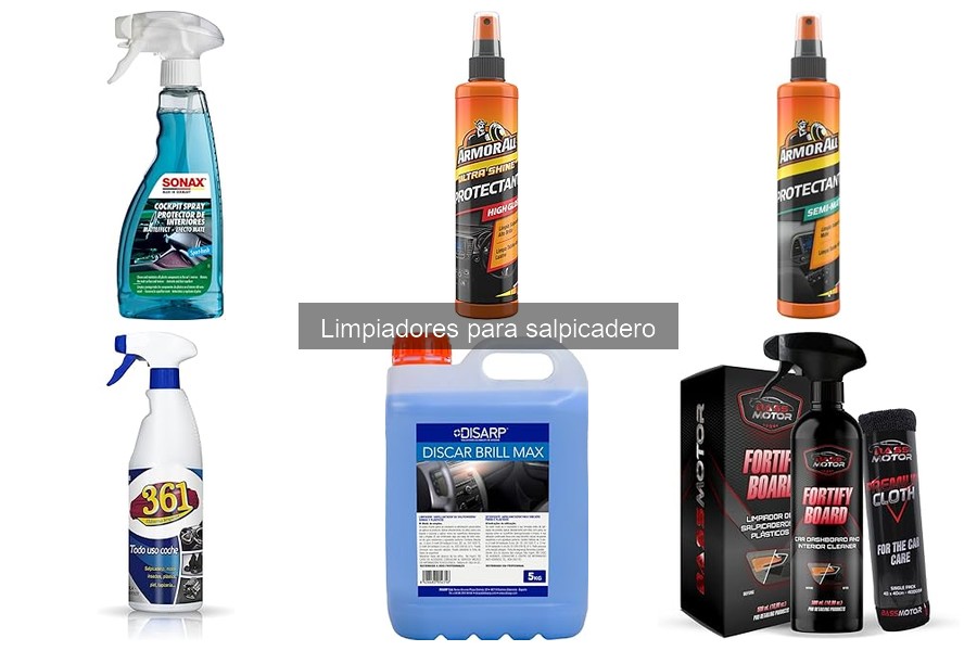 Mejores limpiadores para salpicadero de coches de lujo