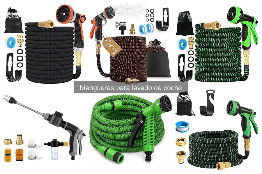 Mejores mangueras para lavado de coche en 2023