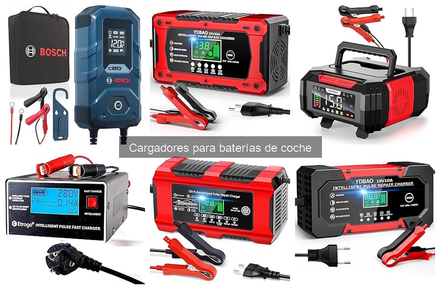 Mejores marcas de cargadores para baterías de coche