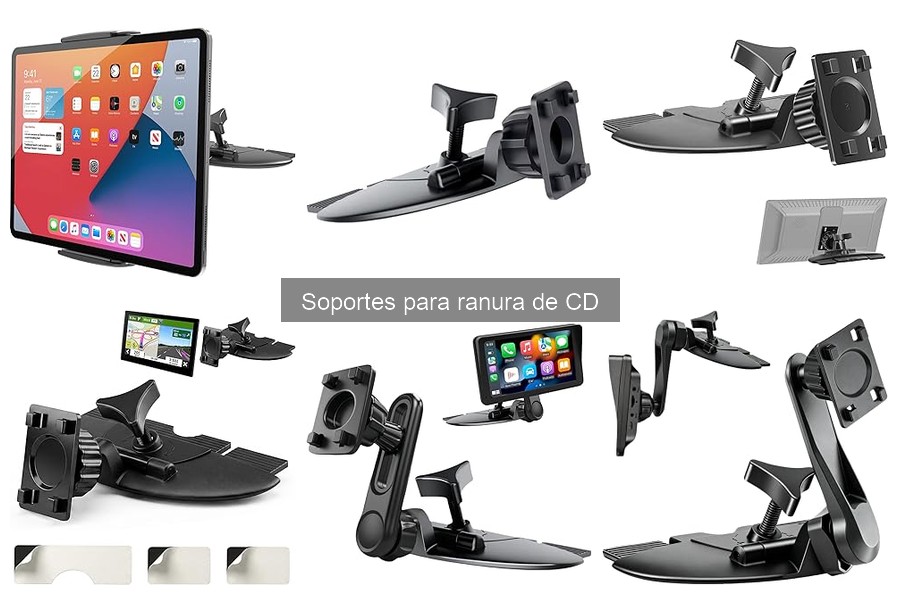 Mejores materiales para soportes de ranura de CD en coches
