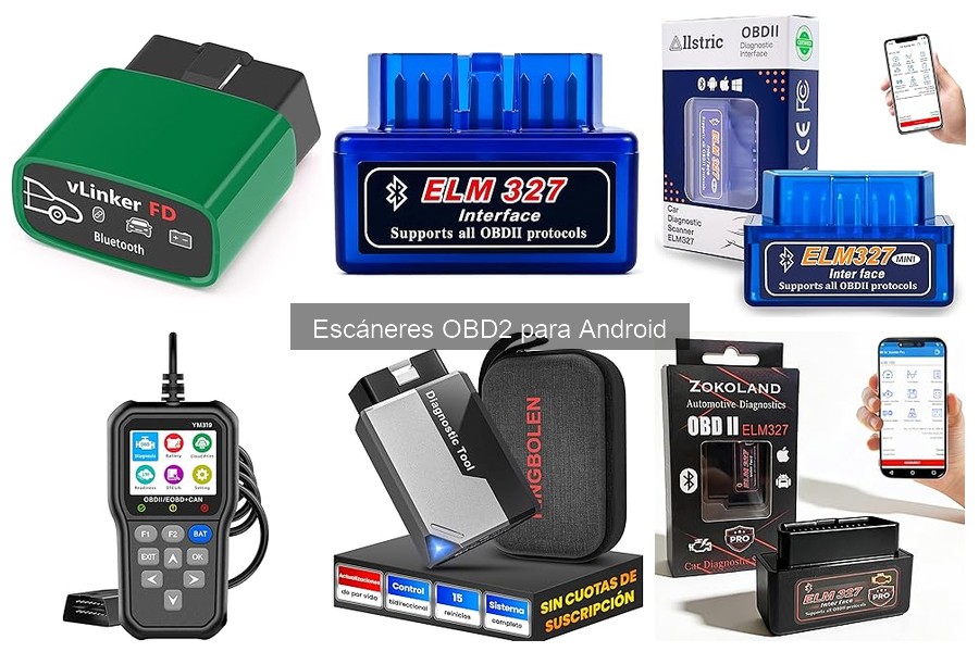 Mejores ofertas para escáneres OBD2 para Android