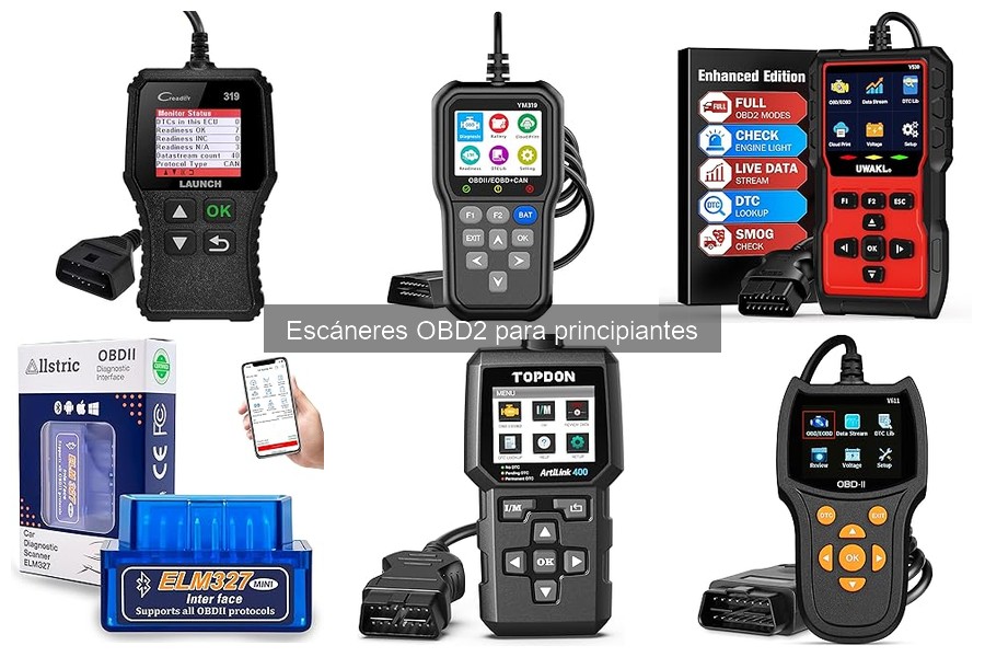 Mejores ofertas y precios de escáneres OBD2 para principiantes
