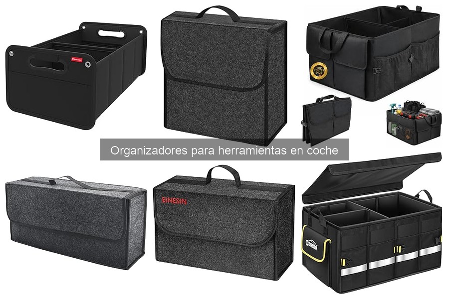 Mejores organizadores para herramientas en coche para familias