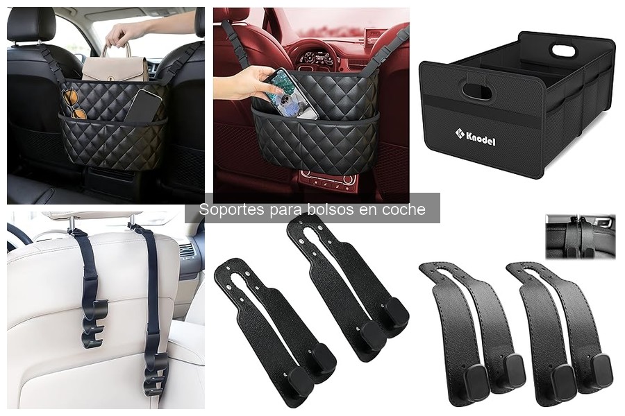 Mejores Soportes para Bolsos en Coche para Familias