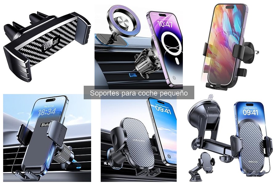 Mejores soportes para coche pequeño: guía para viajeros frecuentes