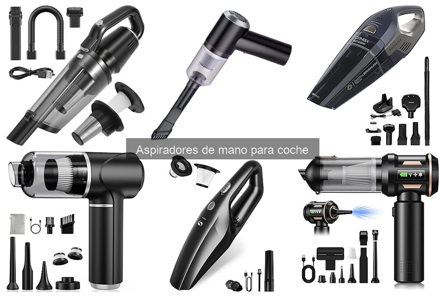 Ofertas en Aspiradores de Mano para Coche: ¡Descubre Descuentos!