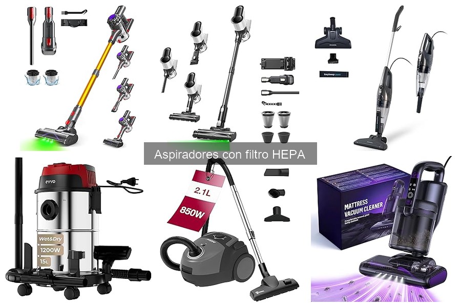 Ofertas y Descuentos en Aspiradores con Filtro HEPA