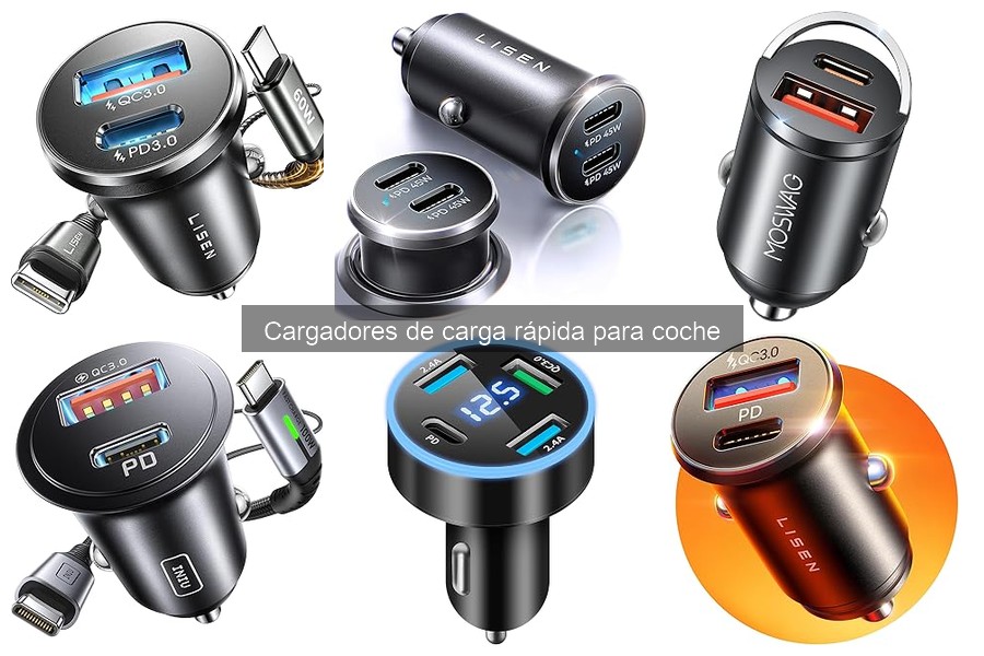 Ofertas y Descuentos en Cargadores de Carga Rápida para Coche