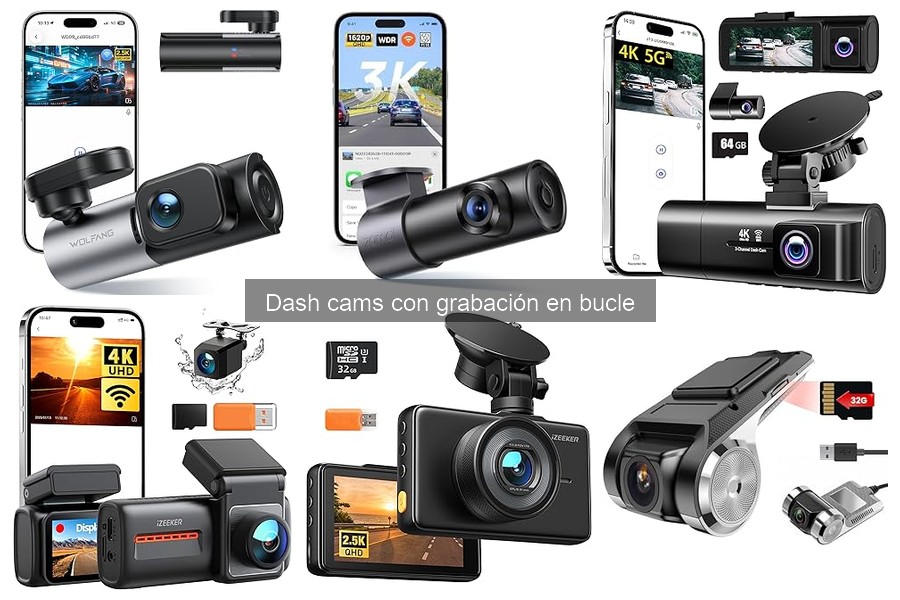 Ofertas y Descuentos en Dash Cams con Grabación en Bucle