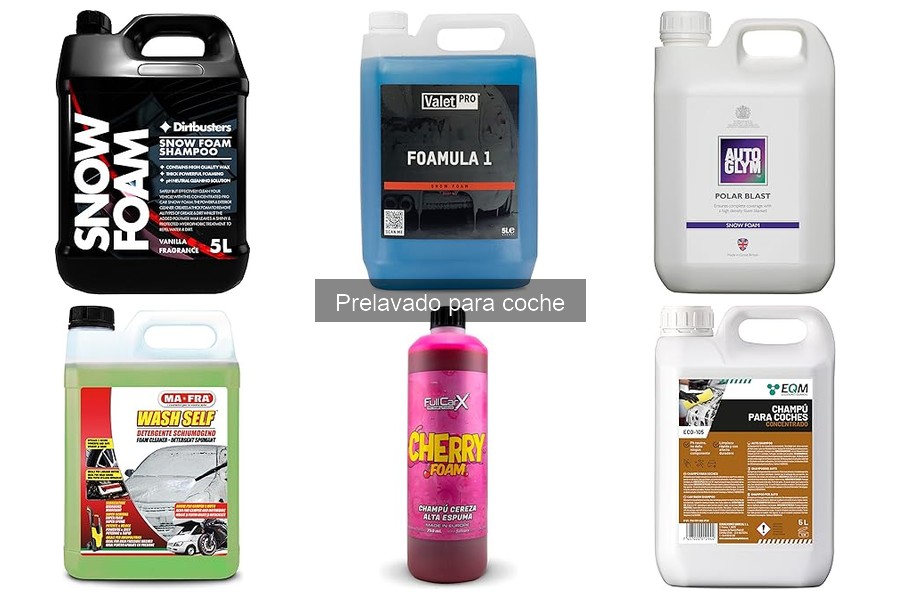 Ofertas y Descuentos en Productos de Prelavado para Coches
