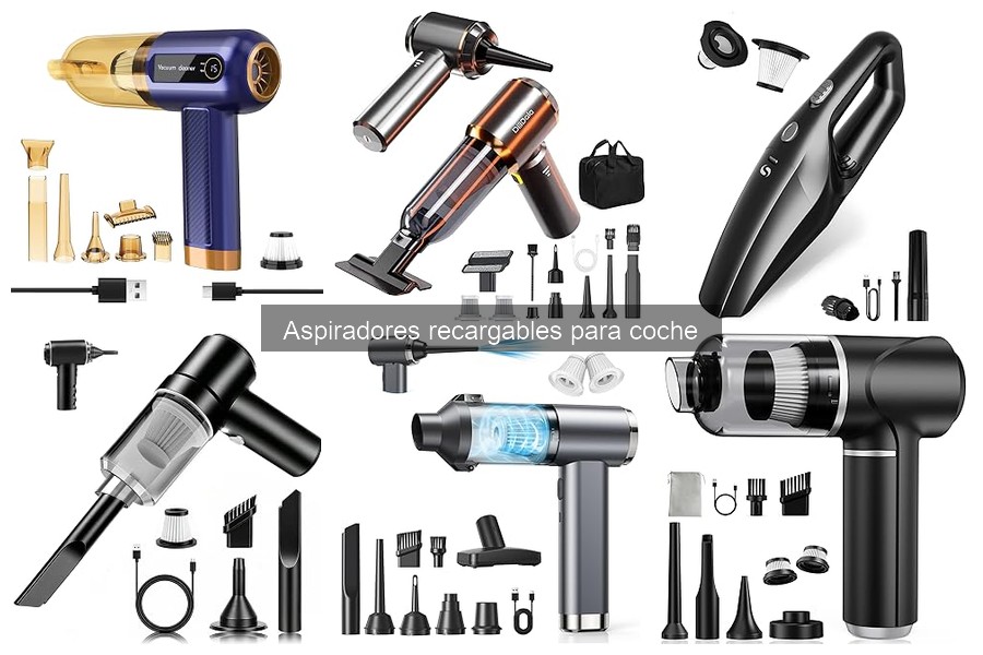 Ofertas y precios de aspiradores recargables para coche