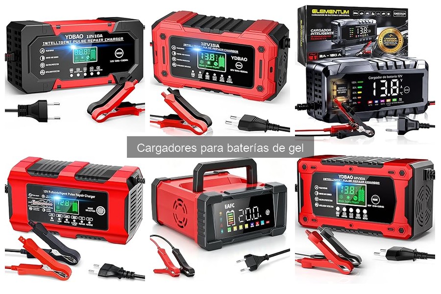 ** Ofertas y precios de cargadores para baterías de gel