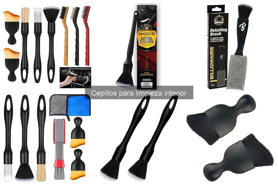 Opiniones de los Mejores Cepillos para Limpiar el Interior del Coche