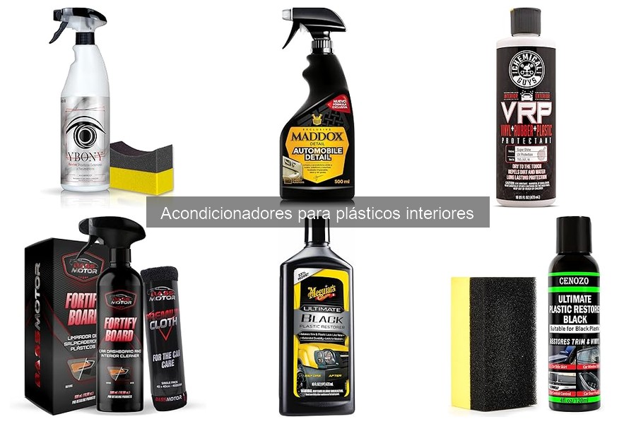Opiniones sobre Acondicionadores para Plásticos Interiores