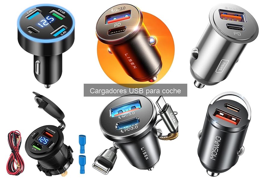 Opiniones sobre Cargadores USB para Coche: Mejores Modelos