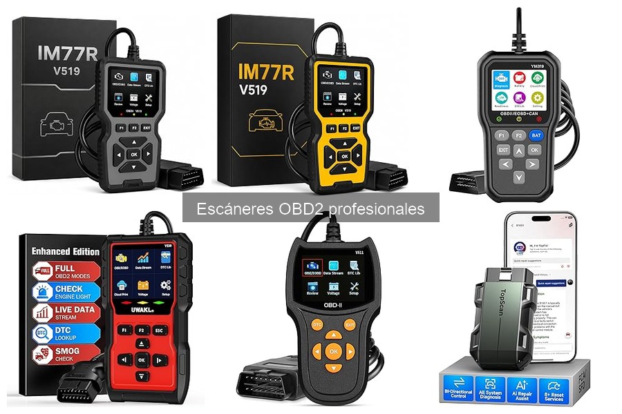 Opiniones sobre escáneres OBD2 profesionales: ¿cuál elegir?