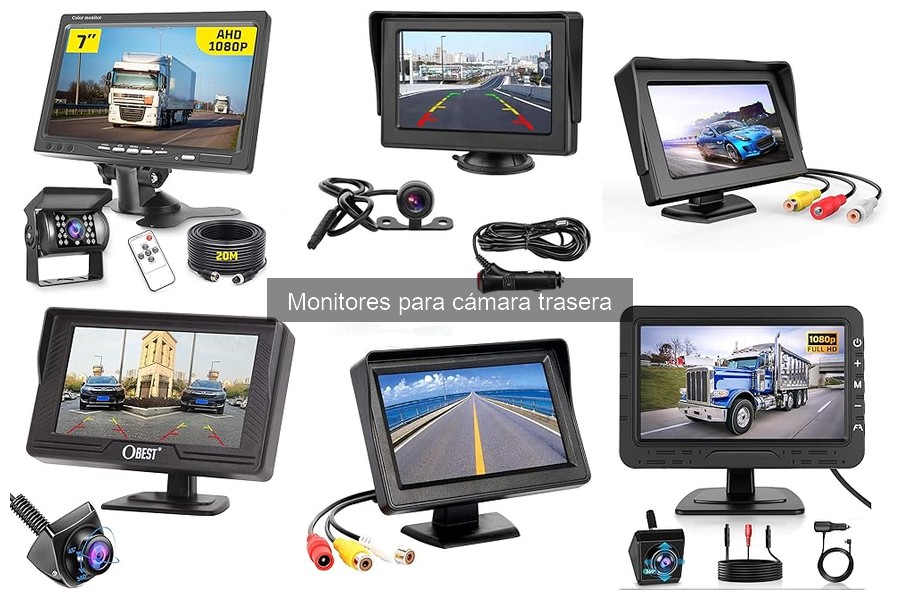 Opiniones sobre monitores para cámara trasera de coche