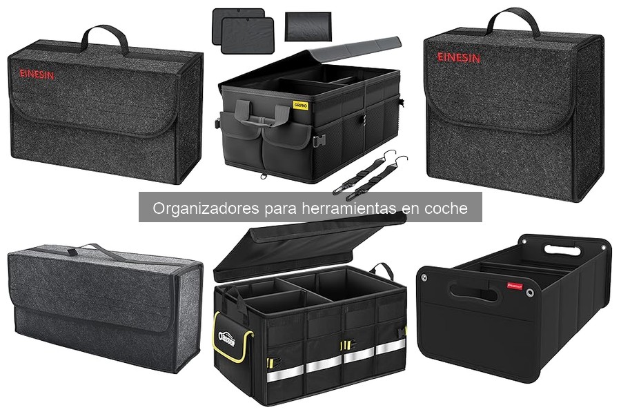 Organizadores para herramientas en coche: precios y dónde comprarlos