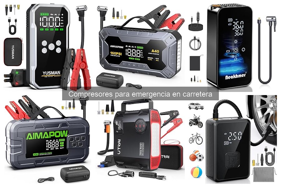 Precios de Compresores para Emergencia en Carretera