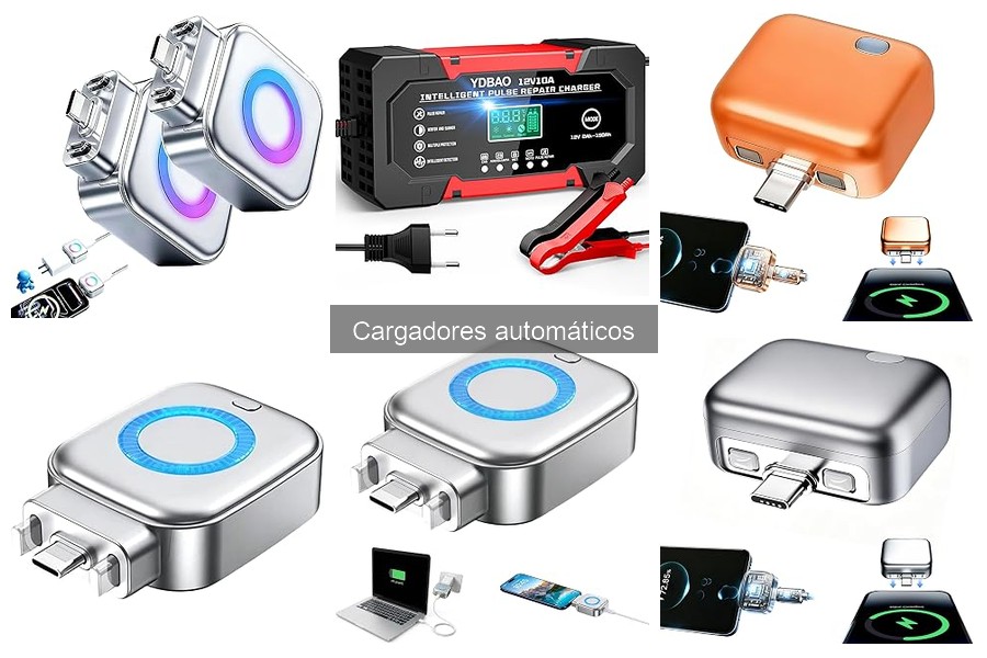 Precios promedio de cargadores automáticos para coche